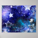 Suche nach stars poster Blue