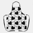 Recherche de coeur simple tabliers Girly