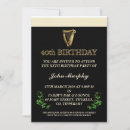 Recherche de l irlande invitations Shamrock