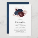 Recherche de maroon quinceanera invitations Fleurs