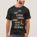 Recherche de orange ribbon tshirts Conscience