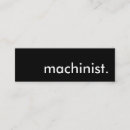 Recherche de machinistes cartes visite Pour tous
