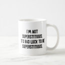 Recherche de mauvaise chance tasses Superstitieux