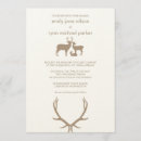 Suche nach rotwild einladungen Für sie/ihn