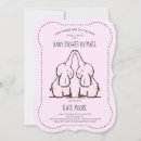 Recherche de twin baby shower fille invitations Mignon