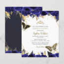 Recherche de blue butterfly anniversaire invitations Quinceanera