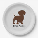 Recherche de teckel assiettes Chien