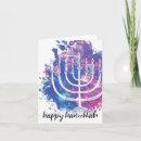 Recherche de hanukkah cartes Blue
