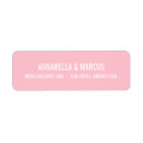 Suche nach hochzeit rücksende aufkleber Typografie