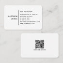 Recherche de petit standard cartes visite Customer