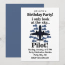 Recherche de pilotes invitations Typographie