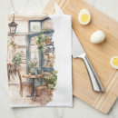 Recherche de watercolor cuisine linges Café