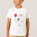 Recherche de fantômes mignons tshirts Blanc