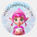 Suche nach niedlicher elf aufkleber Weihnachten