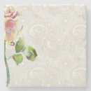 Recherche de motif fleuri dessous de verres Illustration