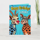 Recherche de jungle vœux cartes D'anniversaire