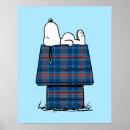 Recherche de tartan de noël posters Snoopy