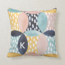 Suche nach geometrisches muster kissen Monogramm