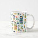 Recherche de poupées de matryoshka tasses Russe
