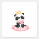 Recherche de baby shower de panda autocollants Moderne