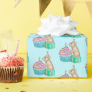 Recherche de cupcakes papier cadeau Illustration