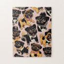 Suche nach niedlicher mops puzzle Hunde