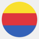 Recherche de nord autocollants Drapeau