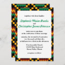 Recherche de kente invitations Ghana