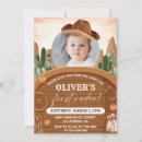 Recherche de rodeo 1ans anniversaire invitations Saddup