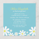 Recherche de marguerite anniversaire invitations Fille