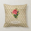 Recherche de damassé rose coussins Élégant