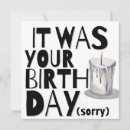 Recherche de anniversaire tardif Simple
