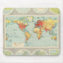 Recherche de cartes historiques tapis souris Monde