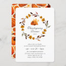 Recherche de floral thanksgiving invitations Citrouille
