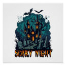 Suche nach halloween friedhof poster Gruselige dekorationen