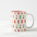 Recherche de motif dessert tasses Coloré