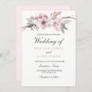 Recherche de rose et gris mariage invitations Floral