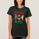 Recherche de christmas in july tshirts Juillet