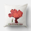 Recherche de acajou coussins Rouge