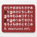 Recherche de hiragana tapis souris Alphabet