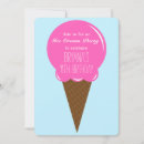 Recherche de cornet de crème glacée invitations Glace