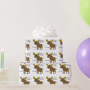 Suche nach elch cartoon geschenkpapier Elche