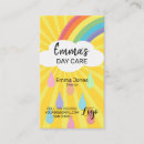 Recherche de dehors cartes visite Garderie