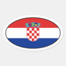 Recherche de la croatie autocollants Drapeaux du monde