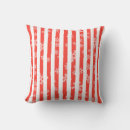 Recherche de frapper coussins Rouge