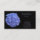 Recherche de hortensia bleu cartes visite Floral