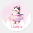 Recherche de oiseau de noël autocollants Rose