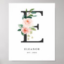 Suche nach monogramm e poster Blumenreich