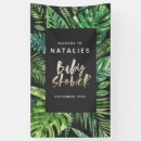 Recherche de tropical banderoles De baby shower