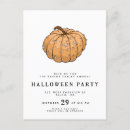 Suche nach halloween party einladung postkarten Kürbis